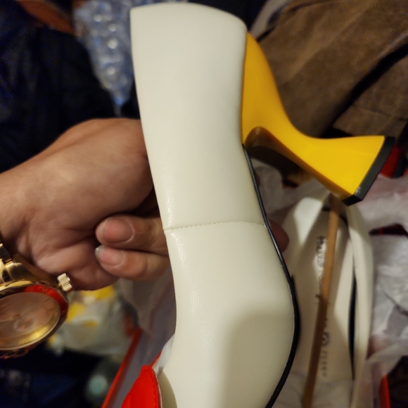 Hello kitty Katy Perry Collections bow Heels with Red Bow size 8 NOB - Picture 7 of 14